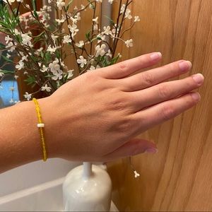 ‼️Yellow Beaded Bracelet from Mexico‼️